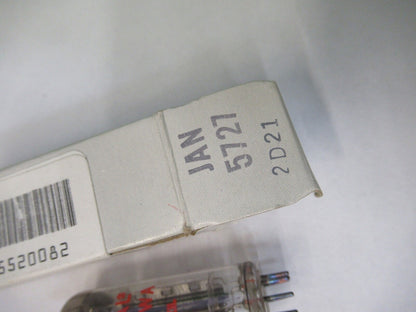 JAN 5727 6X4W NATIONAL ELECTRON VACUUM TUBE AS PICTURED G5-A-76