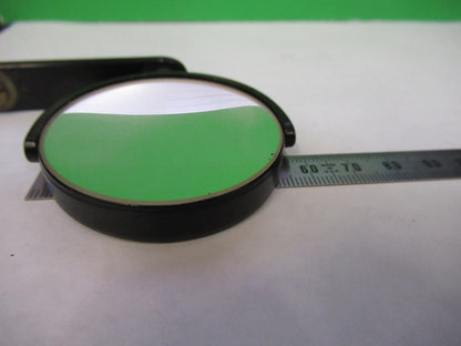 ANTIQUE BAUSCH LOMB MIRROR ASSEMBLY MICROSCOPE PART OPTICS AS PICTURED S1-B-09