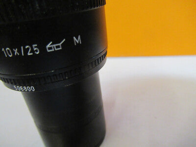 Leica Dmr 10X/25 Eyepiece Germany 506800 Microscope Part