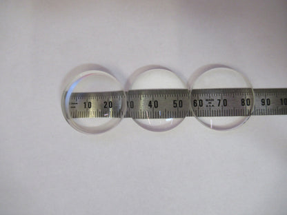 OPTICAL LOT 3 EA LENSES SET LASER OPTICS AS PICTURED Q5-B-42
