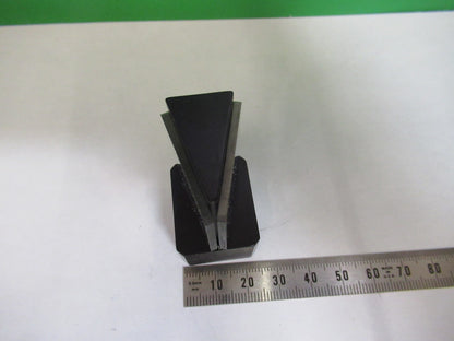 OPTICS OLYMPUS JAPAN DOUBLE FLAT MOUNTED MIRROR OPTICAL AS PICTURED T4-A-18