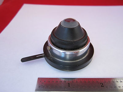 Vintage Microscope Condenser Optics + Iris BIN#7C mii