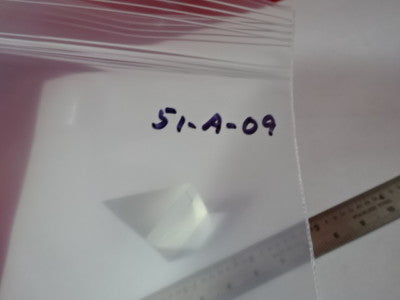 OPTICAL GLASS PRISM OPTICS AS IS &51-A-09