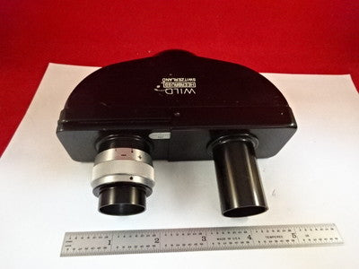 MIKROSKOPTEIL WILD HEERBRUGG SCHWEIZER M20 KOPFOPTIK BINOKULAR WIE BESEHEN #AD-22
