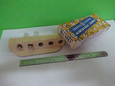 LOT 4 EA LAMP BULB GE 1487 AS IS BIN#V9