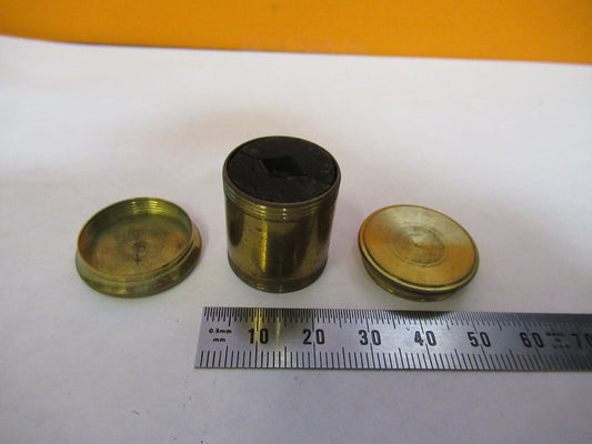 Antique Brass Polarizer Eyepiece Beck London Microscope Part