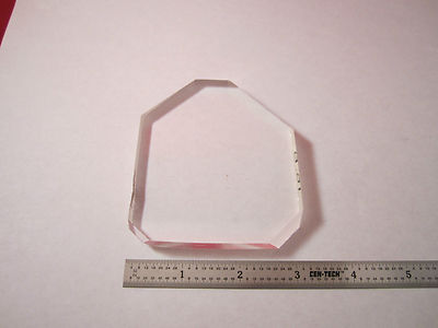LARGE SYNTHETIC QUARTZ SLAB SINGLE CRYSTAL #1-7-7  BIN#1