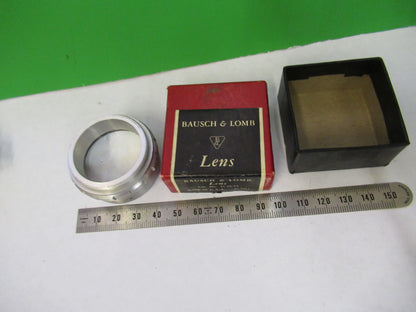 BAUSCH LOMB STEREO 2X LENS  31-26-19 MICROSCOPE PART OPTICS AS PICTURED S1-B-62