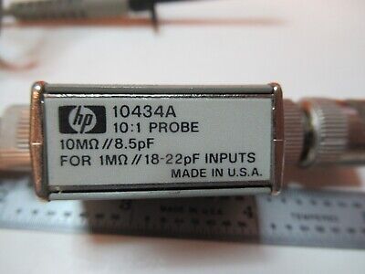 HP AGILENT PROBE 10434A OSCILLOSCOPE EMI TEST RF MICROWAVE AS PIC &17-B-09