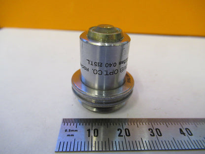 Bausch & Lomb Objective 10.25mm tubus 215mm Microscope Part