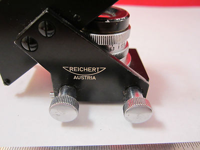 Microscope Optical Part Reichert Austria + Objective Italy Optics