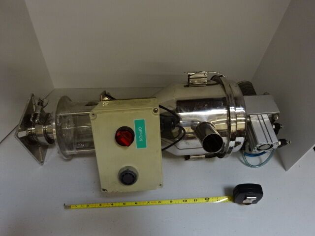 PRECIPITATOR CONICAL COLLECTOR CHEMICAL PARTICLE DUST UNTESTED ITEM AS IS #TC-1