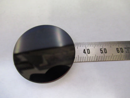 OPTICAL GLASS DARK BLUE FILTER LASER OPTICS LENS AS PICTURED U8-A-126