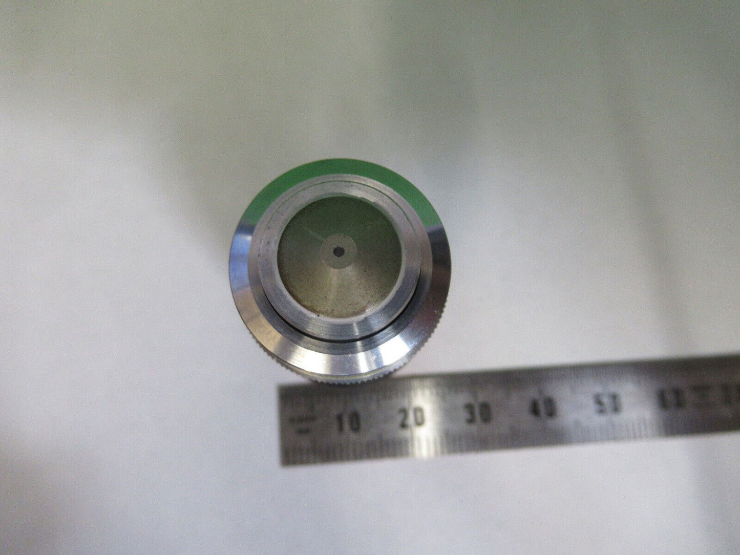 OLYMPUS OBJECTIVE  FL 100X IRIS OPTICS MICROSCOPE PART AS PICTURED &88-A-14
