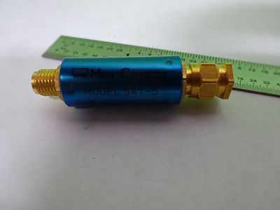 MINI CIRCUITS ATTENUATOR SAT-5 5 dB FREQUENCY RF MICROWAVE AS IS BIN#Y3-H-11