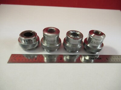 Lot Rolyn Optics Germany Objectives Microscope Part Optics