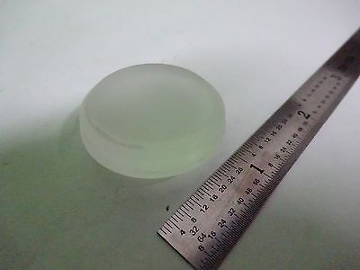 MICROSCOPE PART OPTICAL LENS DIFFUSER FROSTED CX CC THICK AS IS OPTICS BIN#V7-28