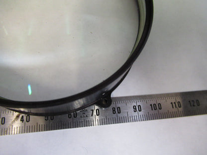 OPTICAL MIL SPEC LARGE MOUNTED LENS LASER OPTICS AS PICTURED G8-A-33
