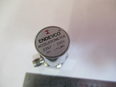 MEGGITT ENDEVCO ACCELEROMETER 2262-2000 VIBRATION SENSOR AS PICTURED #B1-A-65
