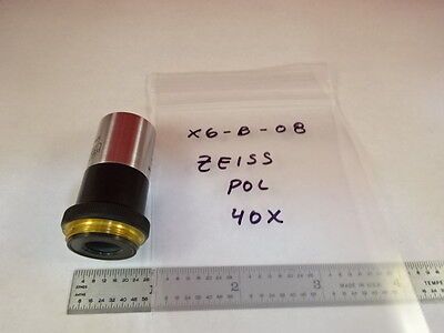 MIKROSKOPTEIL ZEISS POLARISATOR-OBJEKTIV 40X POL-OPTIK WIE B#X6-B-08