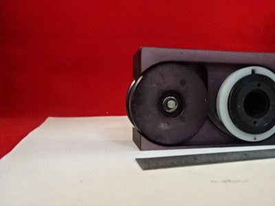 MICROSCOPE PART POLYVAR REICHERT LEICA DIAPHRAGM IRIS OPTICS AS IS B#Q2-A-10