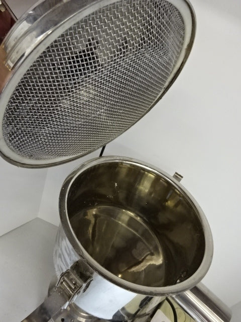 PRECIPITATOR CONICAL COLLECTOR CHEMICAL PARTICLE DUST UNTESTED ITEM AS IS #TC-1
