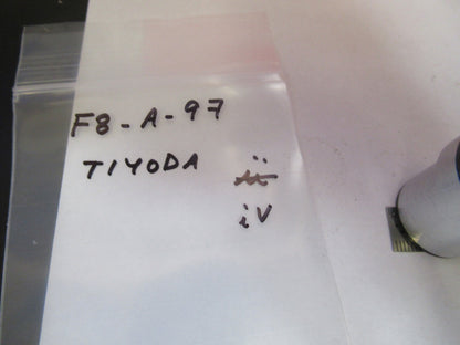 TIYODA JAPAN EYEPIECE OCULAR KW10 10X LENS MICROSCOPE PART AS PICTURED F8-A-97