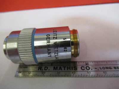 LEITZ WETZLAR 519762 OBJECTIVE EF 40X /160  MICROSCOPE PART AS PICTURED &B1-B-91
