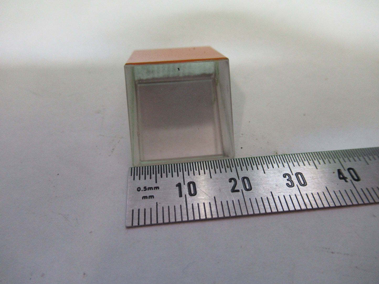 OLYMPUS JAPAN GLASS PRISM HEAD OPTICS MICROSCOPE PART AS PICTURED T3-B-57