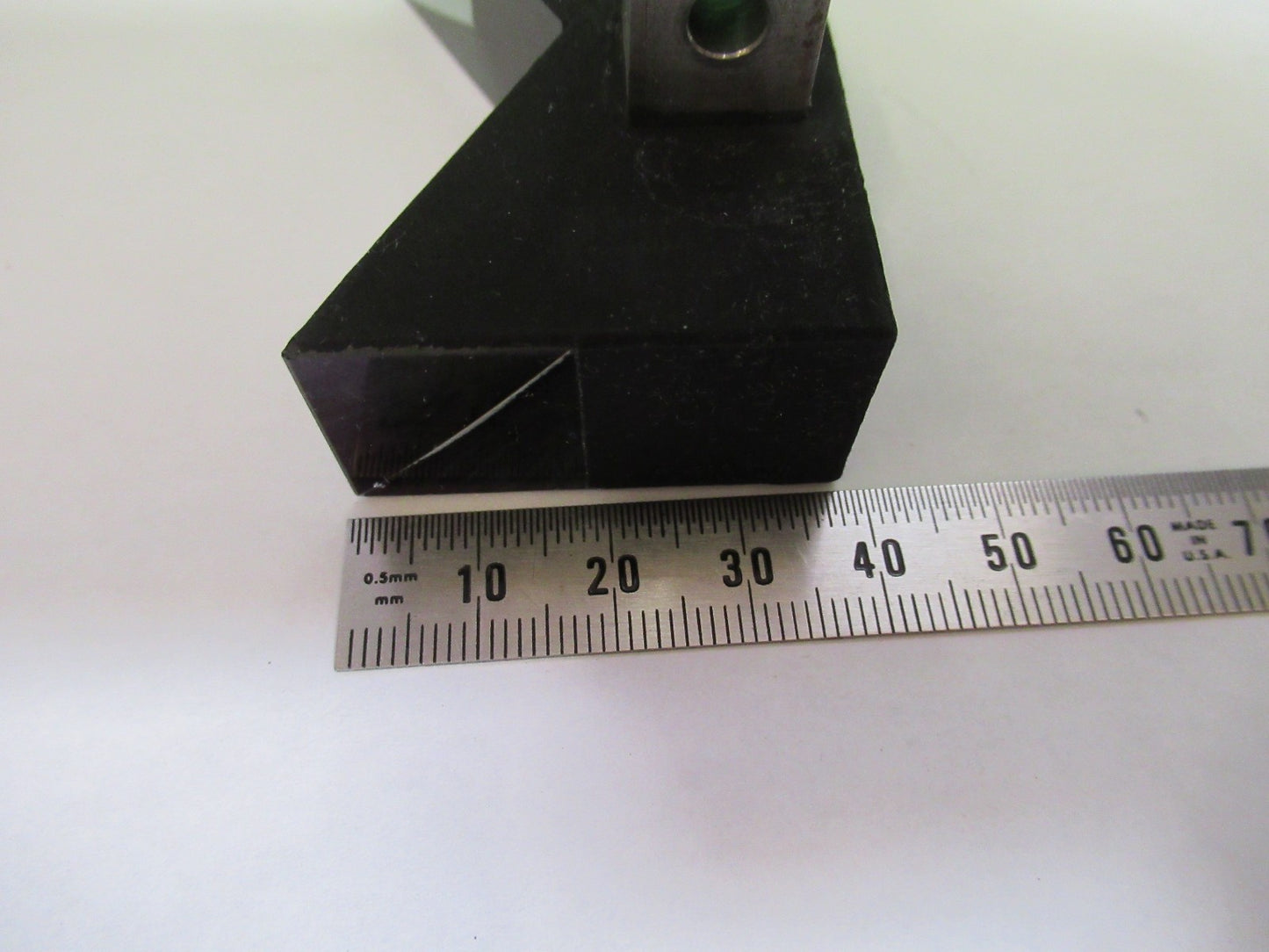 OPTICS MIL SPEC GLASS PRISM ASSEMBLY OPTICAL AS PICTURED T6-A-18