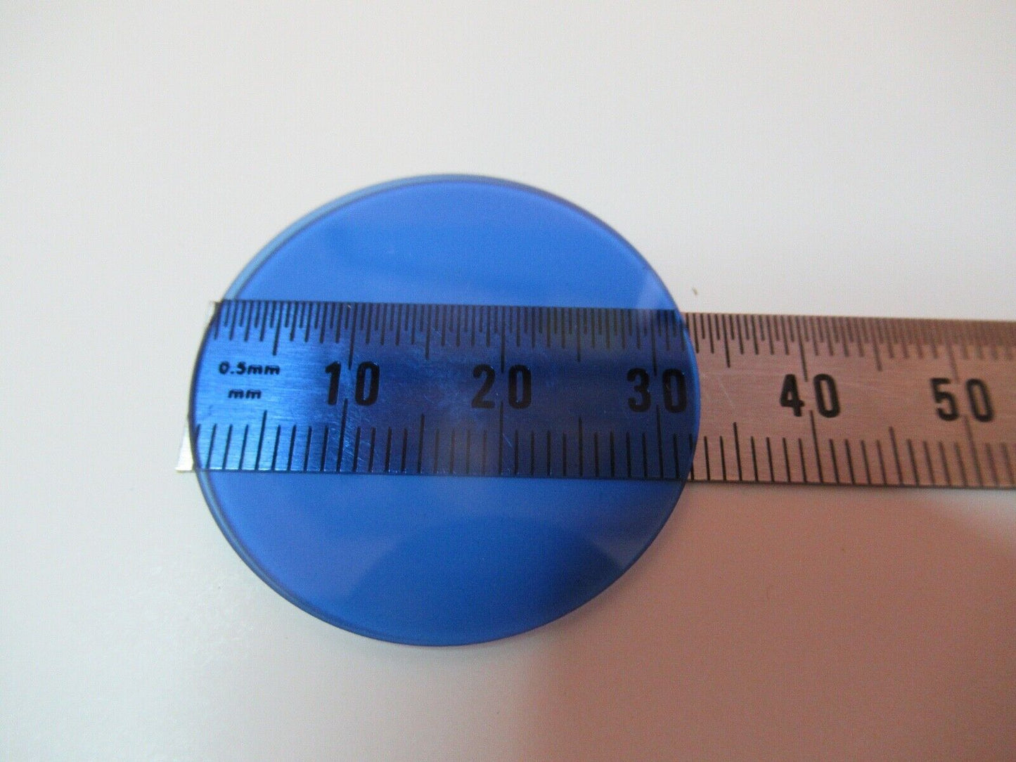 WILD HEERBRUGG SWISS M20 BLUE GLASS FILTER MICROSCOPE PART AS PICTURED &14-B-22