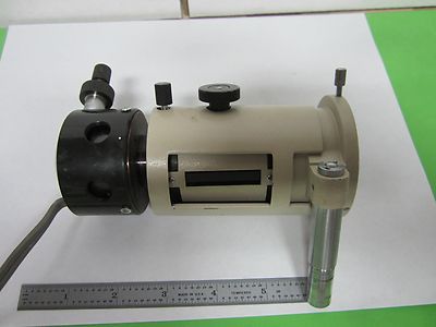 MICROSCOPE PART OLYMPUS JAPAN ILLUMINATOR HOUSING OPTICS AS IS  BIN#P6-05
