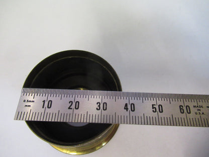 Antique Brass Condenser Fixture England Microscope Part