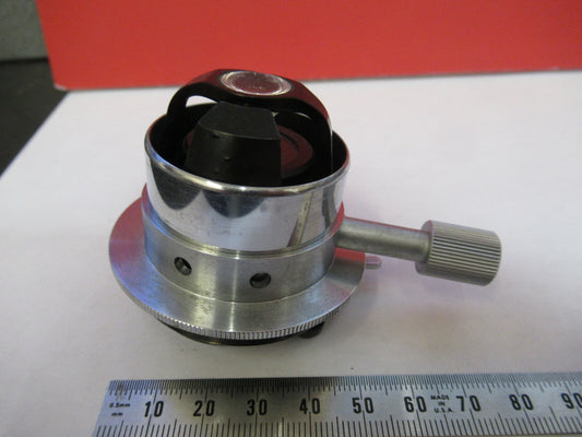 Ernst Leitz Wetzlar Germany Condenser + Iris Microscope Part