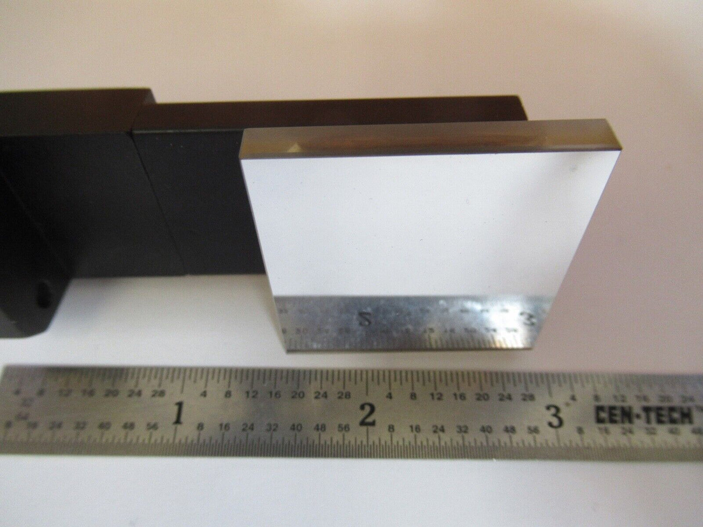 OLYMPUS JAPAN MOUNTED MIRROR PRO OPTICS MICROSCOPE PART AS PICTURED &A5-A-42