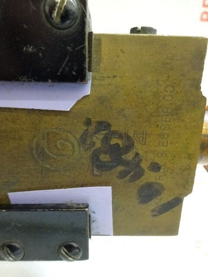 ANTIKE OPTISCHE KEUFFELD + ESSER THEODOLITE TELESKOP MESSING-MONTAGE-OPTIK TC-3