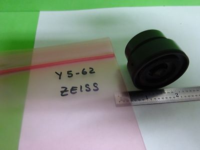 Microscope Part Brass Mounted Lens from Carl Zeiss AG Germany Optics