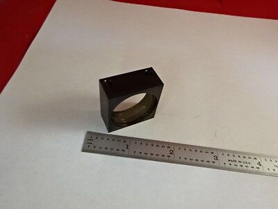 MICROSCOPE PART REICHERT AUSTRIA MOUNTED LENS OPTICS AS IS B#R5-A-18