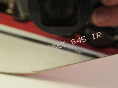 COLLECTABLE VINTAGE OPTICAL SHADOWMASK TOPPAN COMPO OPTICS AS PICTURED &1E-B-80