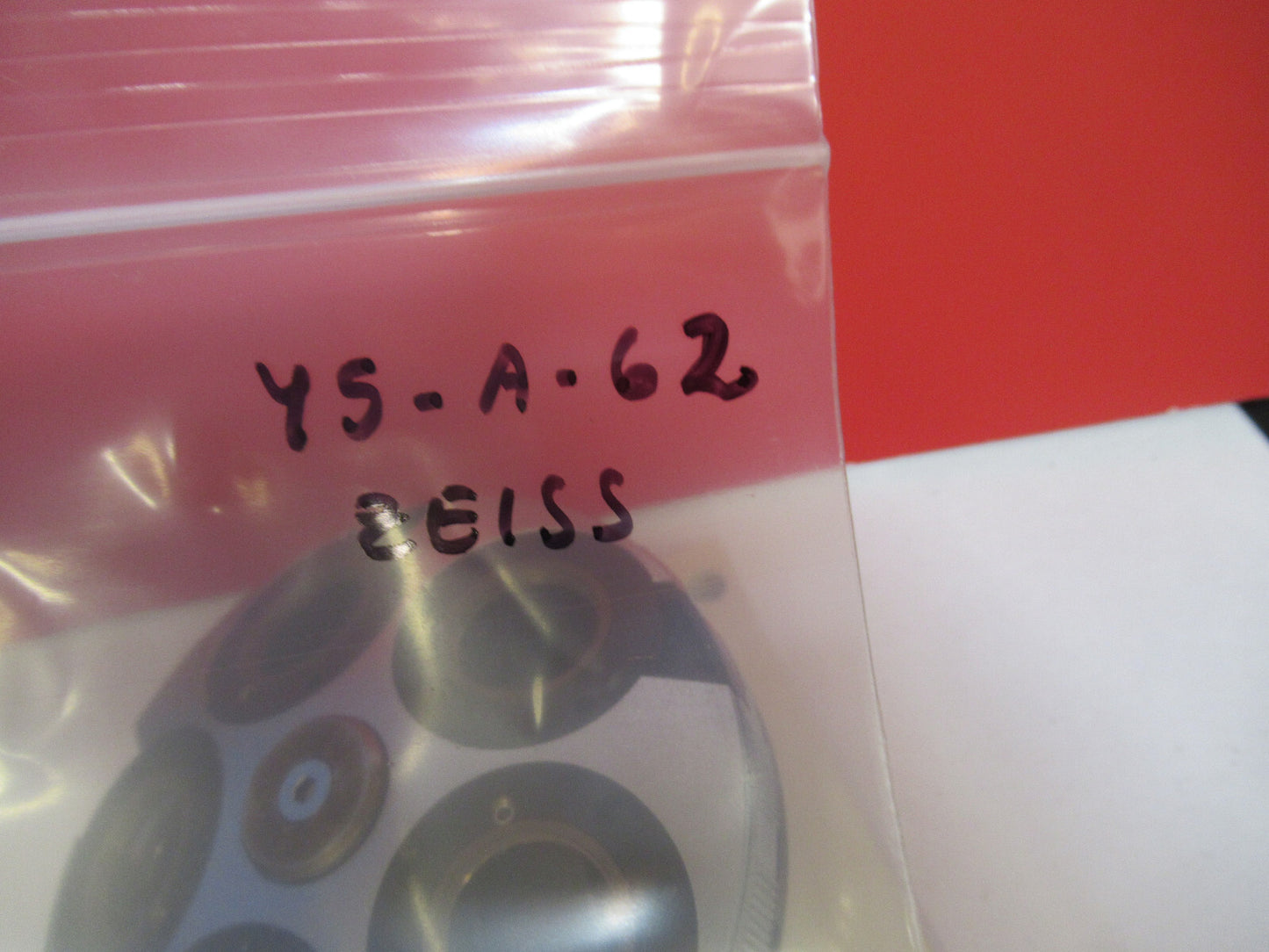 ZEISS  GERMANY QUINTUPLE EMPTY NOSEPIECE MICROSCOPE PART AS PICTURED Y5-A-62