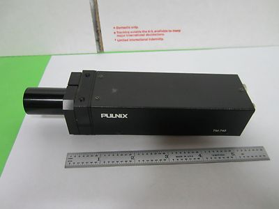 MICROSCOPE INSPECTION VIDEO CAMERA CCD PULNIX TM-745 OPTICS AS IS BIN#N4-16
