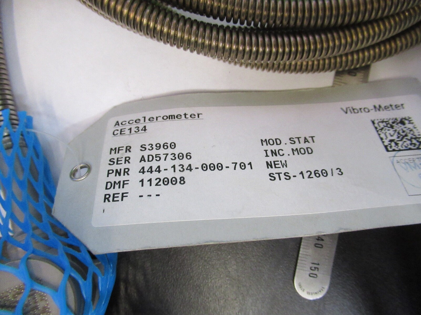 MEGGITT VIBRO-METER CE 134 444-134-000-701 ATEX ACCELEROMETER AS PICTURE 8X-A-15