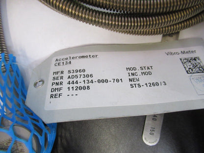 MEGGITT VIBRO-METER CE 134 444-134-000-701 ATEX ACCELEROMETER AS PICTURE 8X-A-15