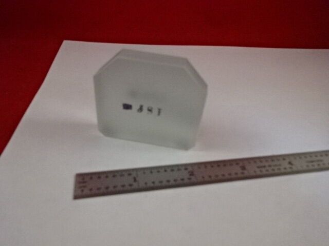 OPTICAL TRUNCATED MIRROR MICROSCOPE PART OPTICS AS IS &33-A-66