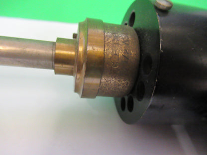 Antique Brass Lamp Housing Unknown Collimator Scope Part