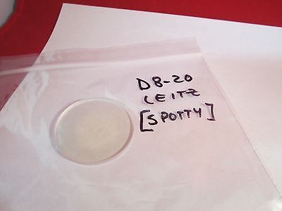 MIKROSKOP-GLASFILTER LEITZ [schmutzig] DEUTSCHLAND BELEUCHTUNGSOPTIK WIE IST BIN#D8-20