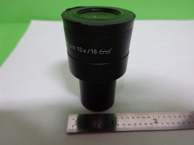 Microscope Part Ernst Leitz Germany 519748 Eyepiece 10X/18 Ocular Optics