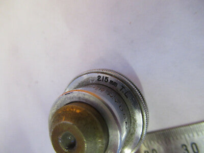 Bausch & Lomb Optics 4mm /215mm Objective Microscope Part