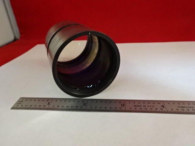 OPTICAL CONVEX LENSES MOUNTED MIL SPEC LASER OPTICS AS IS #AR-13