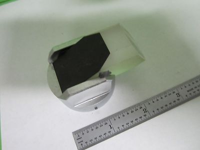 MICROSCOPE PART MOUNTED PRISM OPTICS AS IS BIN#S2-B-34